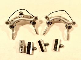 ZEUS 2000 Center Pull Brakes Bremsen Set V+H