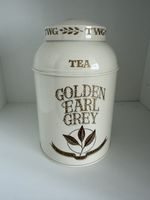 Dose TWG Golden Earl Grey Dose weiss guter Zustand