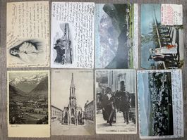 16 alte Ansichtskarten: Österreich - 1868-1916 (Los 2)