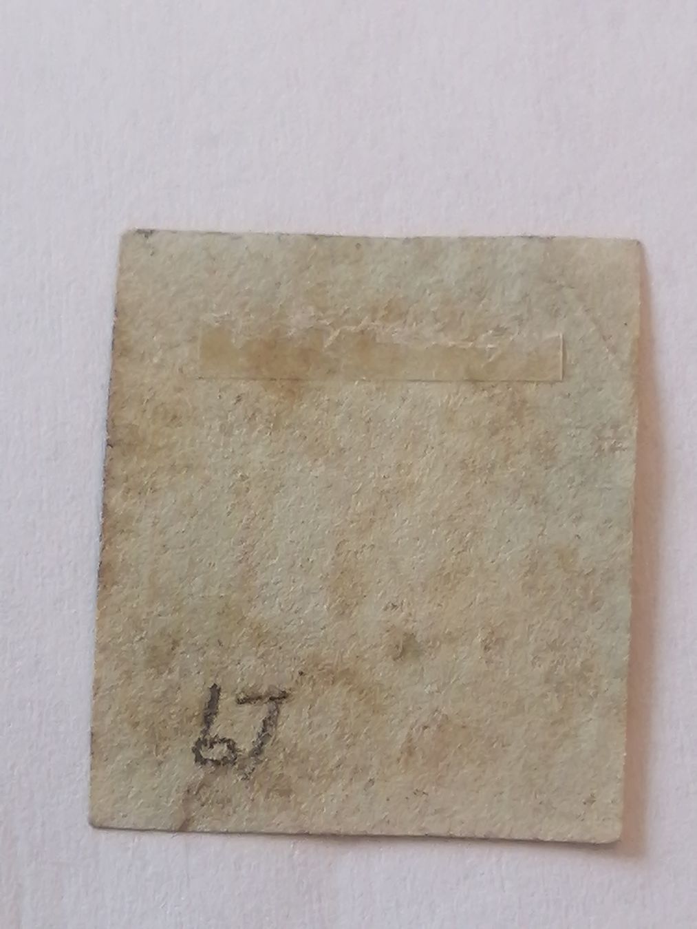 Alle Briefmarken: One Penny Red 1846 – Gebraucht aus Happerswil von tschergi 1