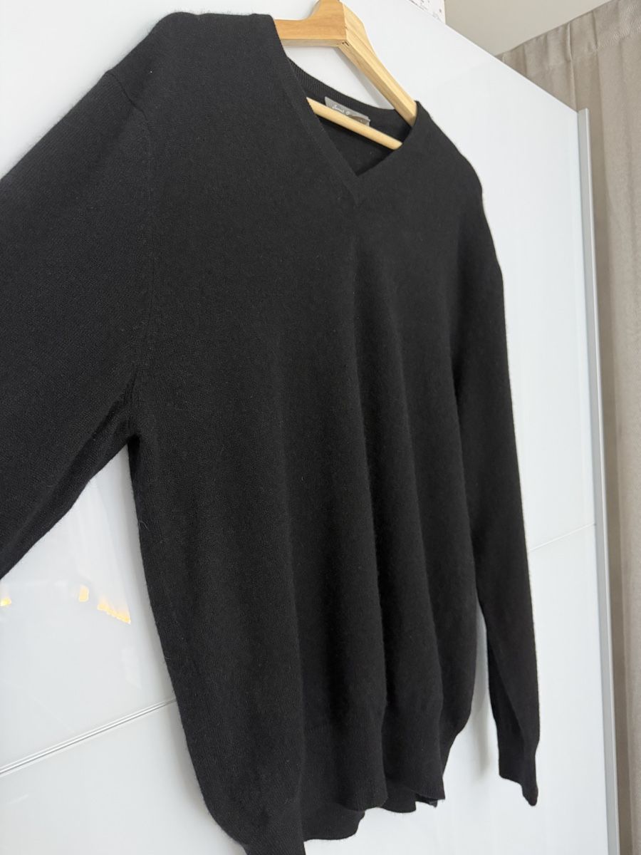 Maglioni & Felpe: 100% Kaschmirpullover von Daniel Cremieux schwarz Grösse L – Usato da Grenchen venduto da servet.t 4