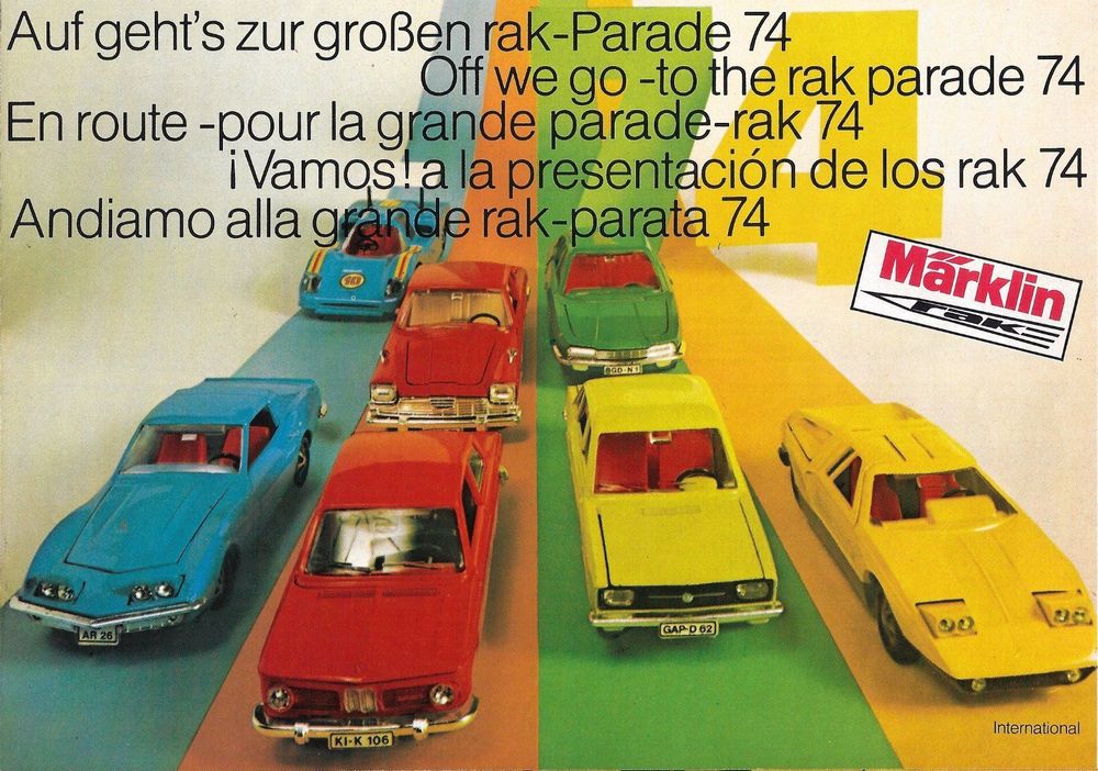 Märklin Katalog rak Parade 74 (1974) (Gebraucht) in Zofingen für CHF 15 ...