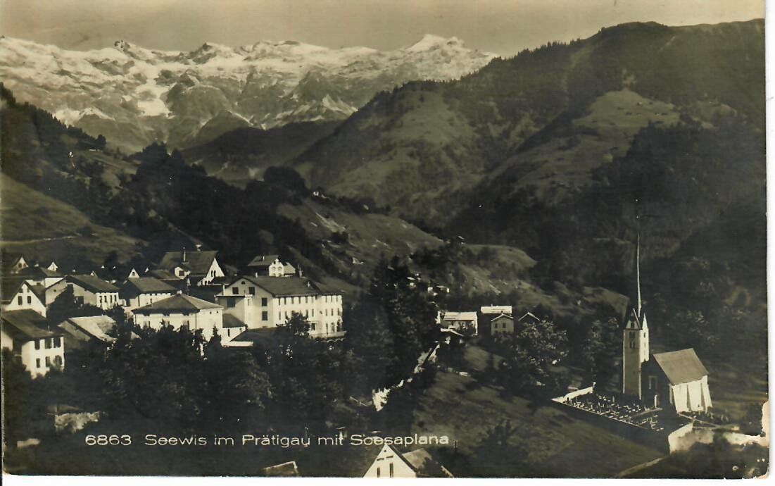Cartoline postali: Seewis im Prätigau – Usato da Hochdorf venduto da Ziegel-16
