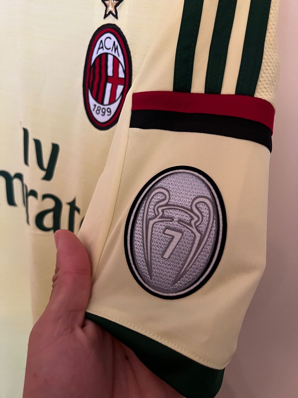 Adidas Canottiere & Pantaloni: AC Milan Adidas Trikot Third 2014-2025 – Usato da Cully venduto da DealerPrice 2