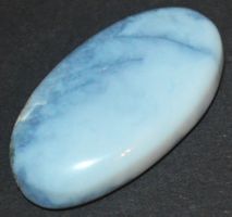 Cabochon L-8428 – Blauer Owyhee Opal 36,5x20mm 41.95 Karat