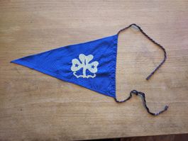 Vintage Pfadfinderinnen Wimpel - Seltenes Sammlerstück!