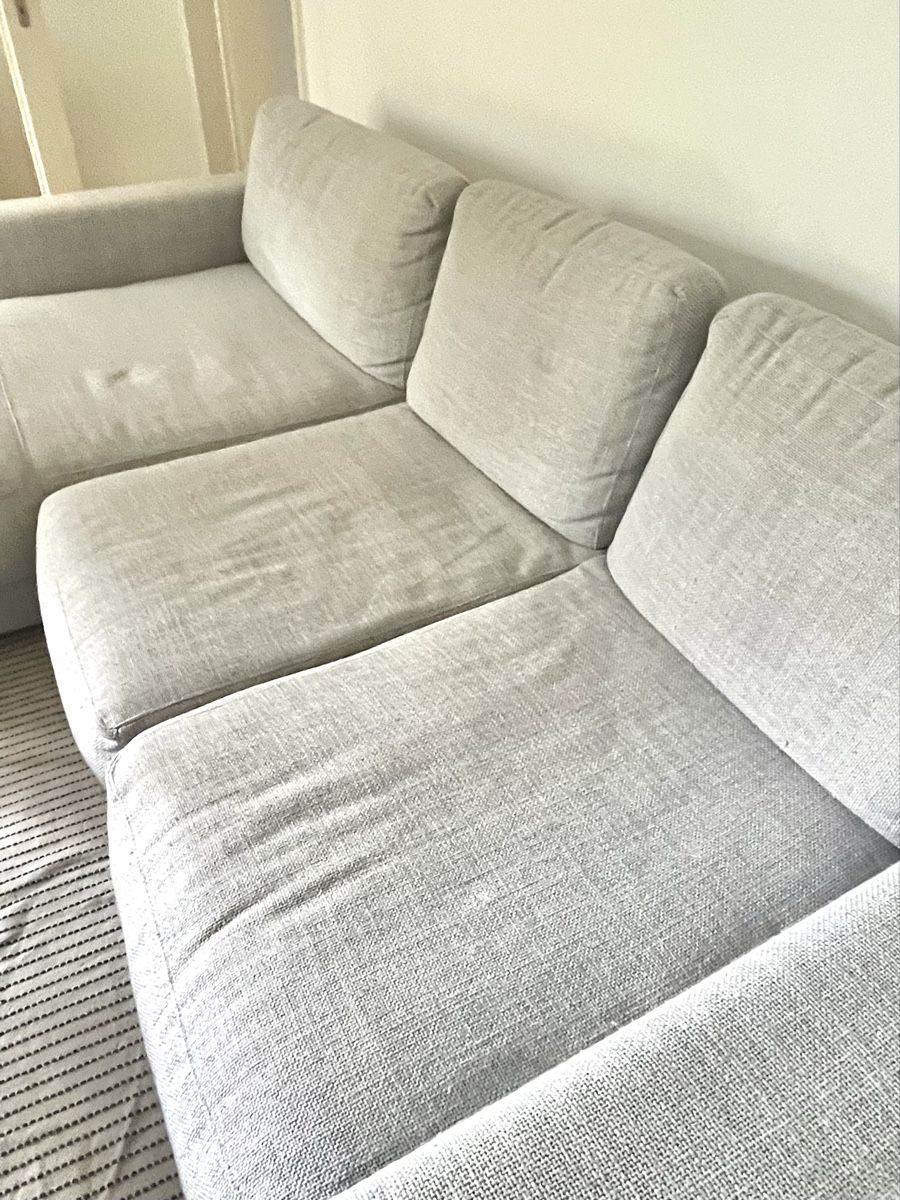Divani: Ecksofa Studio Copenhagen Willows hellgrau Longchair links – Usato da Dübendorf venduto da lou_xz88 3