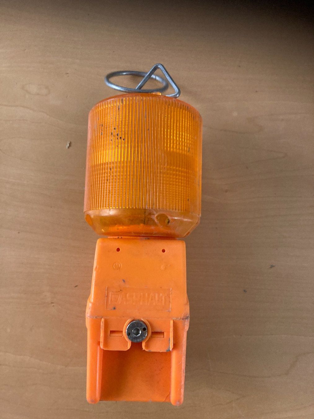 Lampade: Warnleuchte, orange,  Baustellenlampe – Usato da Cham venduto da WB2223 2