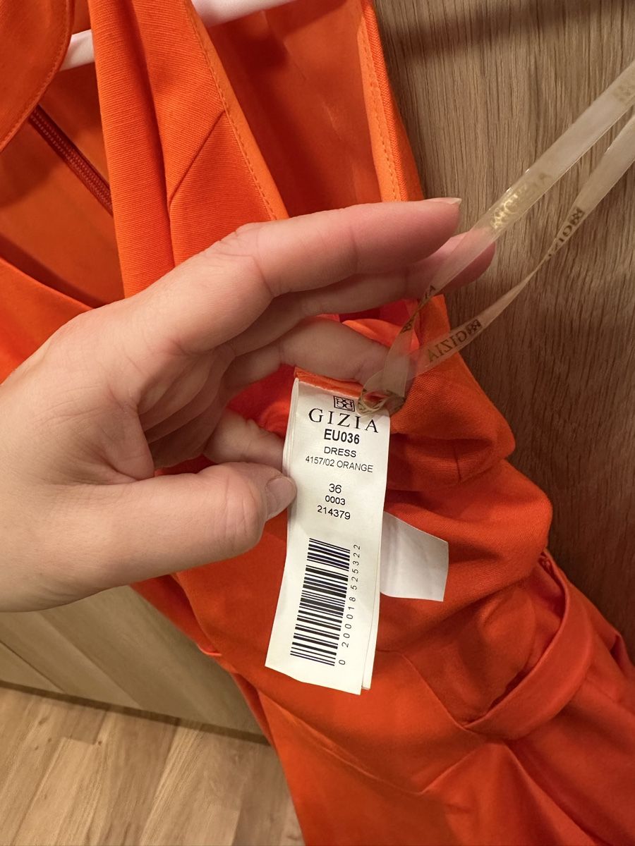 Vestiti: Gizia Orange Dress 36 – Usato da Horgen venduto da Elizhadz 6