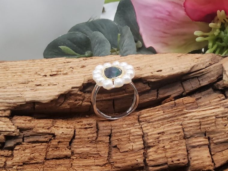 Anelli: Opal Ring im super Design Gr.54.5 – Nuovo (secondo la descrizione) da Luzern venduto da S.Kern01 3