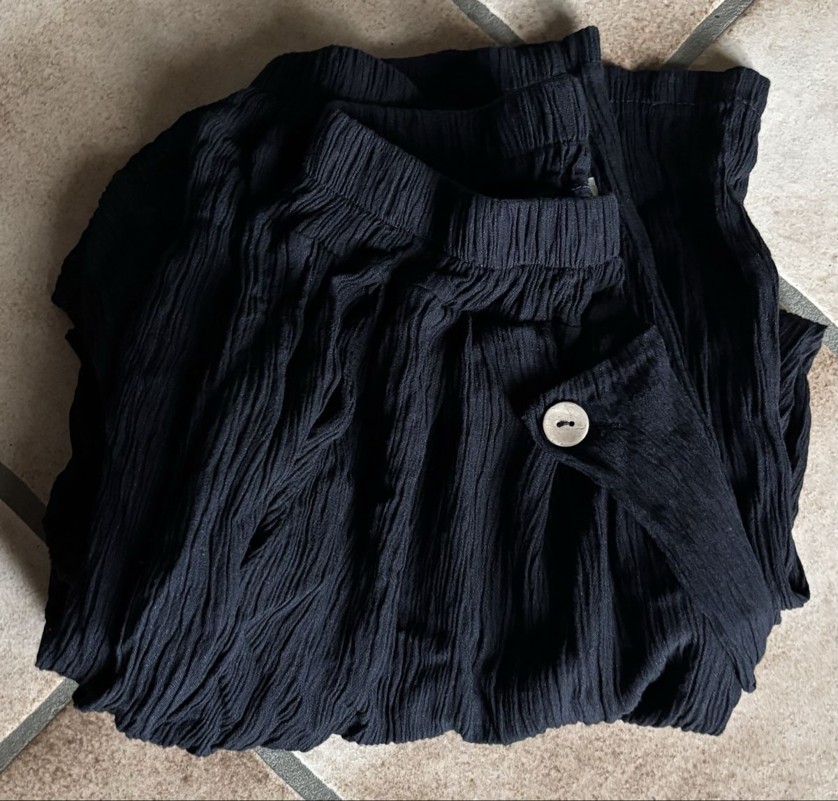 Pantaloni: Sommerhose 7/8 schwarz Damen Gr.M – Nuovo (secondo la descrizione) da Erlinsbach venduto da moseco 2