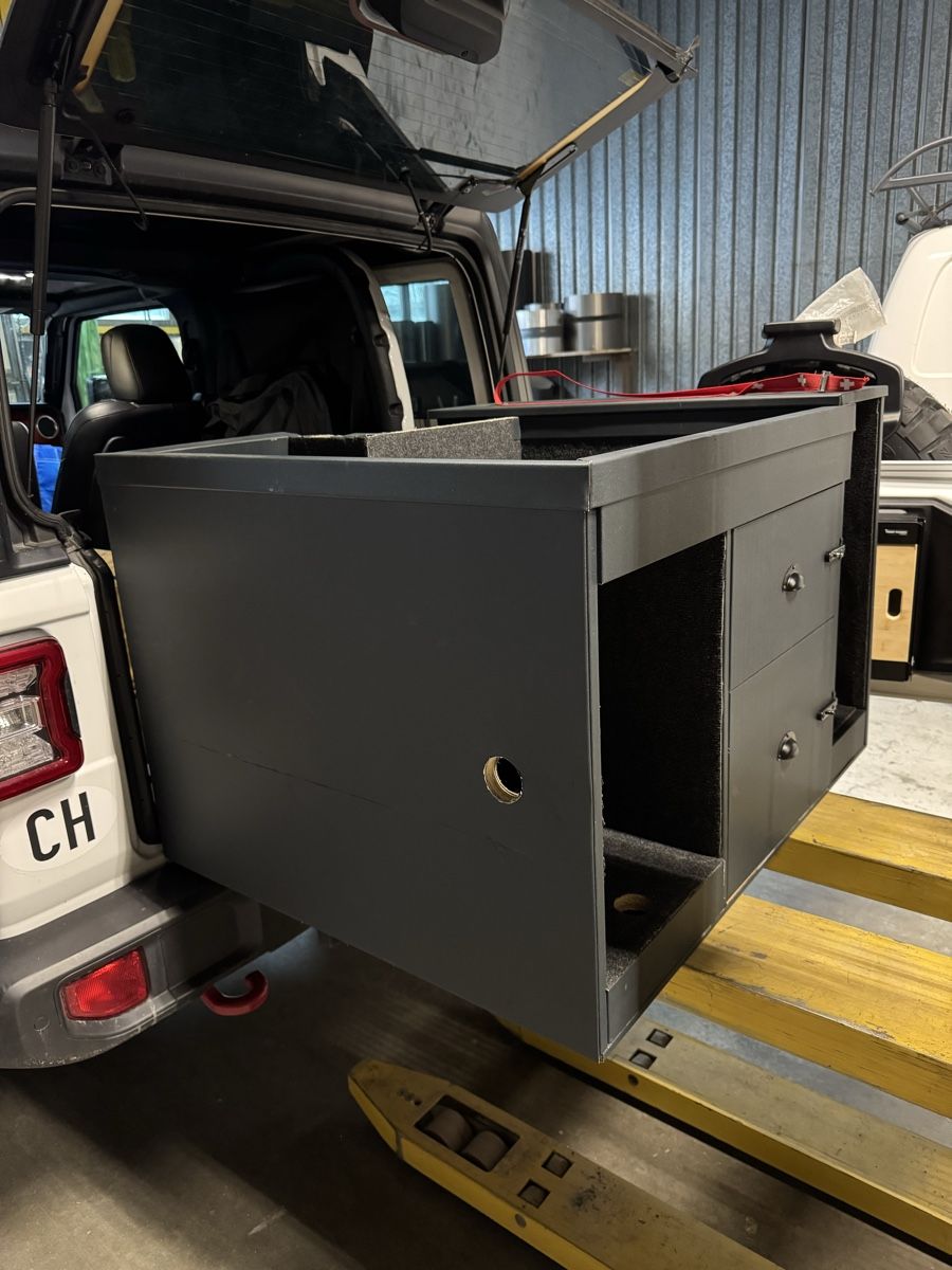 Accessori per altri veicoli: Meuble coffre aménagé jeep wrangler – Usato da Troistorrents venduto da AC.OM 6