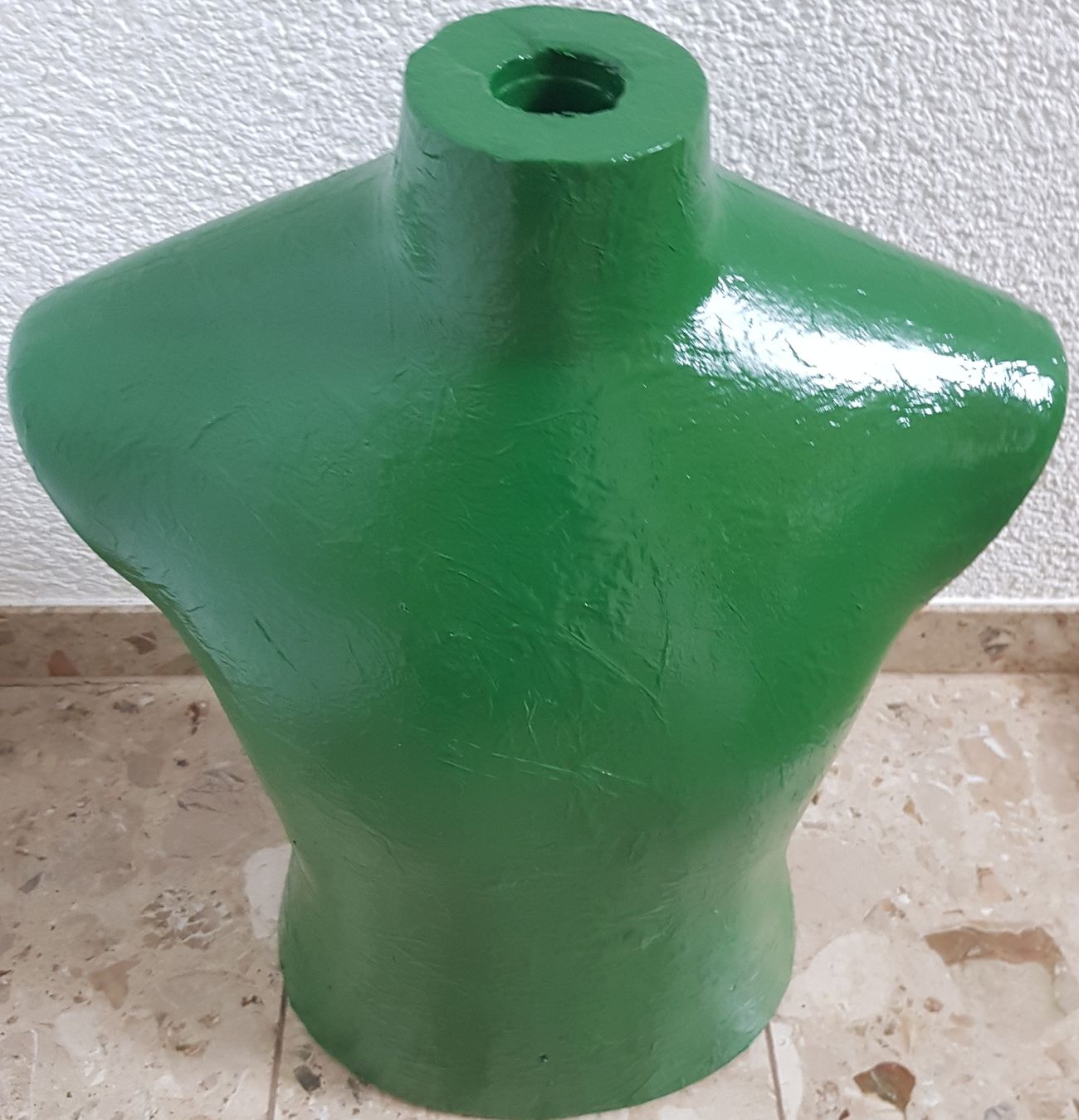 Altro in Decorazioni & Accessori: Herren Torso, Decobüste Grün Höhe 56 cm – Usato da Mauensee venduto da Braut-kleid