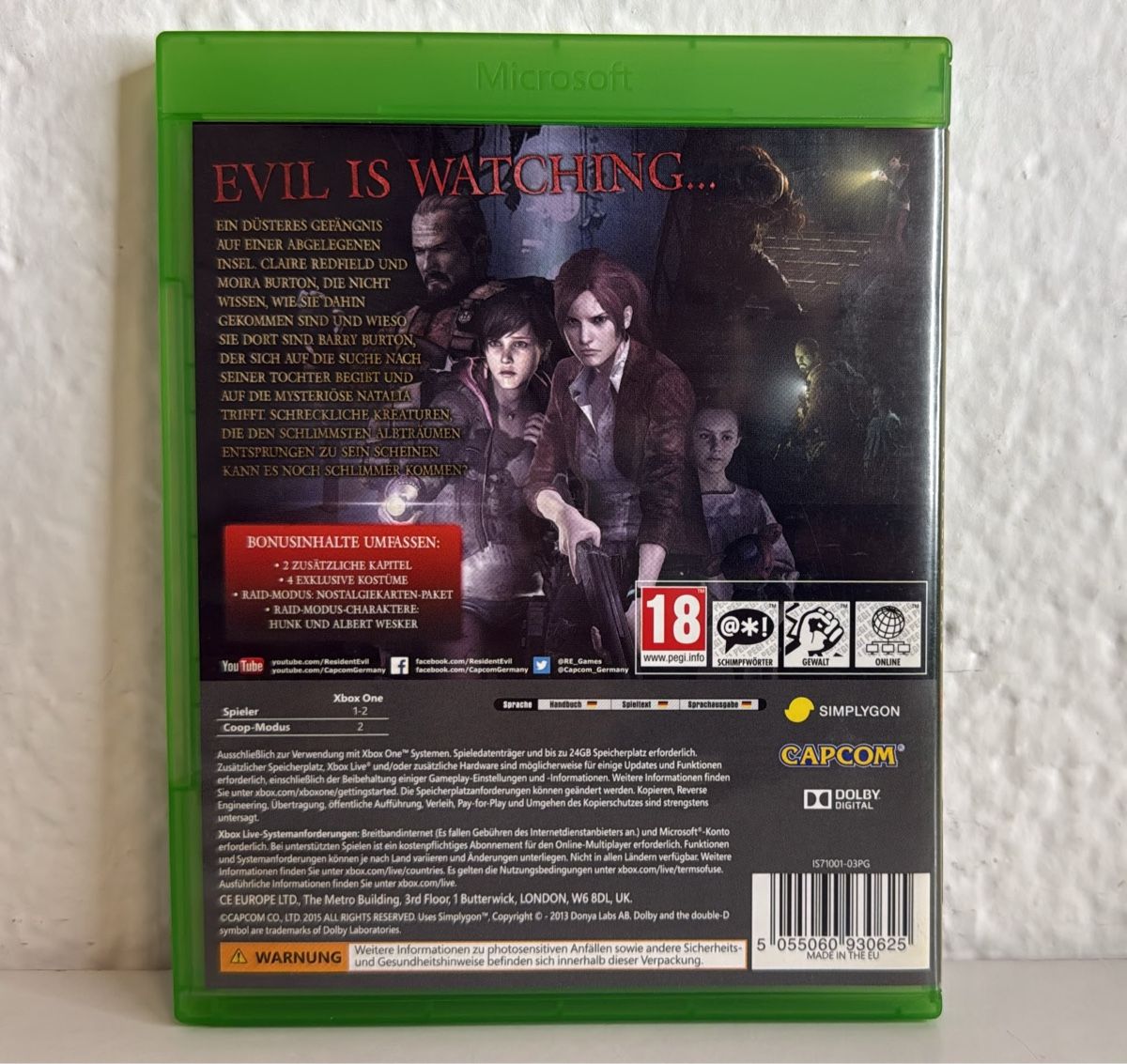 Microsoft Giochi: Resident Evil Revelations 2 Xbox One – Usato da Ehrendingen venduto da bubulence 1