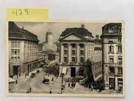 Ansichtskarte Lausanne Le Grand Pont St Francois 1945