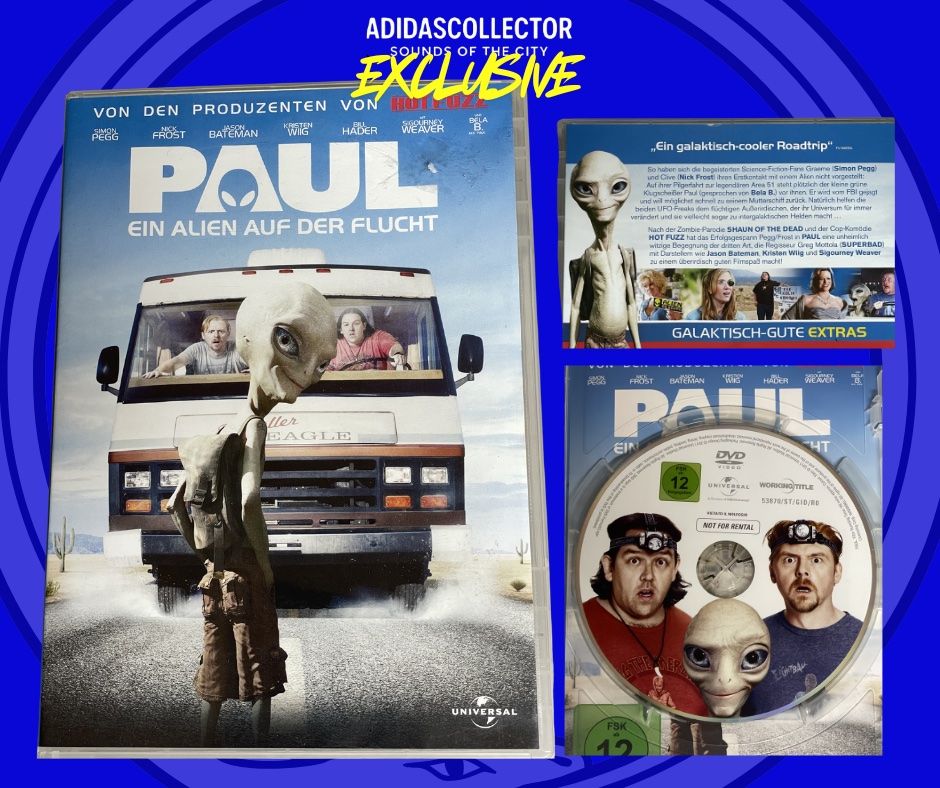 Tutti i DVDs: Paul - Ein Alien auf der Flucht DVD – Usato da Muri b. Bern venduto da AdidasCollector