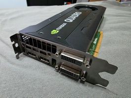Grafikkarte NVIDIA Quadro K5200 8GB GDDR5 PCIe 3x16 2xDVI+DP