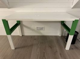 Kinder Schreibtisch höhenverstellbar, 128x58