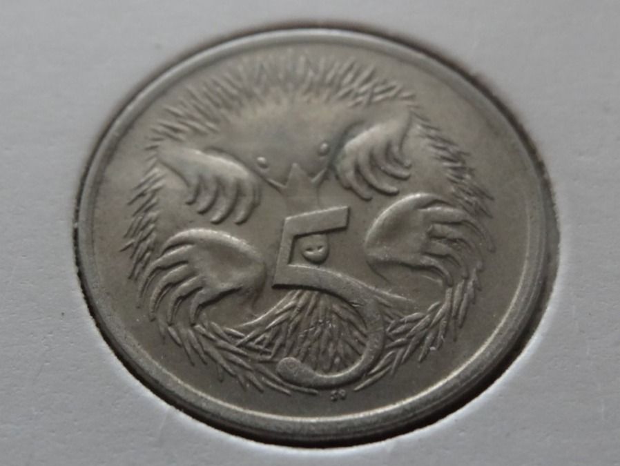 Alle Münzen: AUSTRALIA  5  Cents  1979 – Gebraucht aus Romanel-sur-Lausanne von Swift13 1