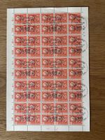 Schweiz - 1969 BIT Bogen mit ET Stempel Besuch Papst Paul VI