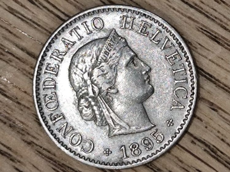 Tutti le monete: ==> 5Rp 1895 ss <== – Usato da Bern venduto da b.man_is_back 1