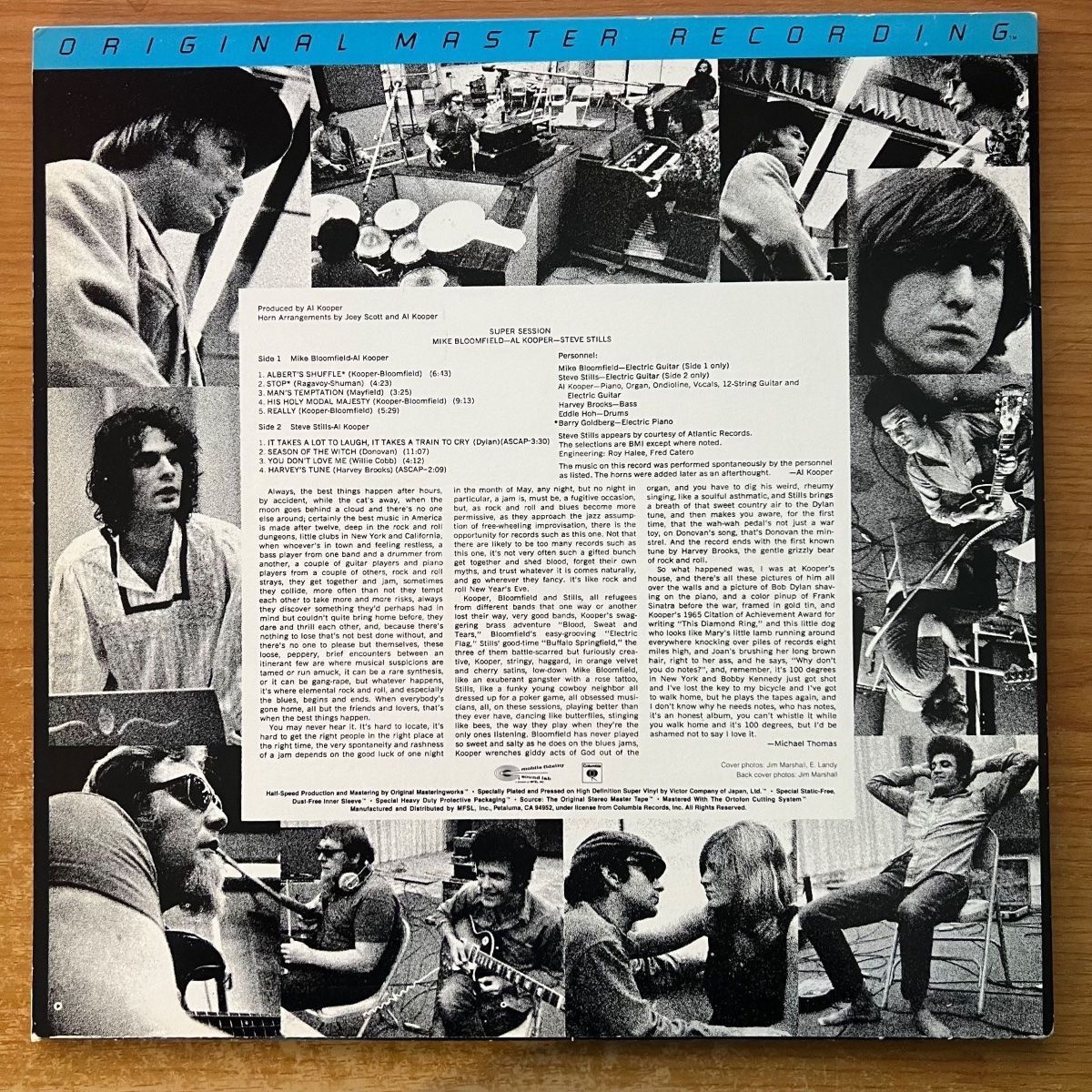 Dischi in vinile: Mike Bloomfield, Al Kooper... / Super Session /Audioph. MFSL – Usato da Gais venduto da soundcave57 1