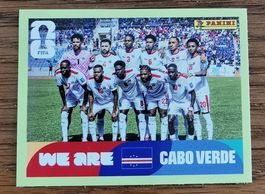 We are Cabo Verde CPV 13 Panini FIFA World Cup 2026