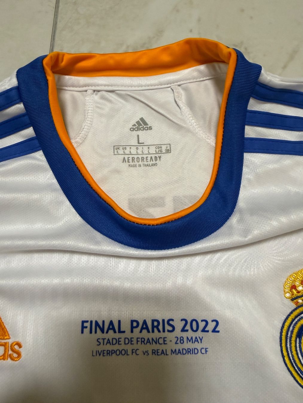 Canottiere & Pantaloni: Real Madrid Trikot Benzema #9 – Nuovo (secondo la descrizione) da Bronschhofen venduto da leo_99hp 4