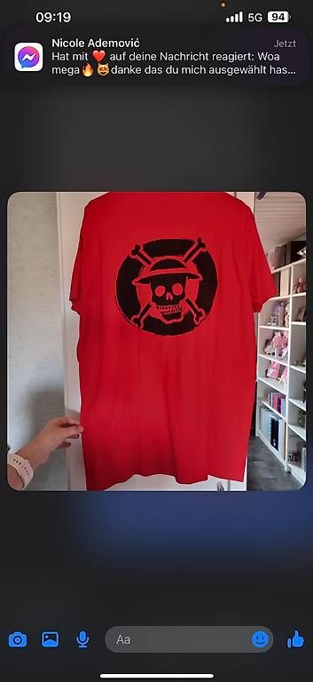 Autogramme: One piece shirt mit deutscher synchro autogramm – Gebraucht aus Embrach von Glumanda1992 1
