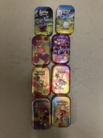 Pokemon leere Mini Tin‘s 8Stk.