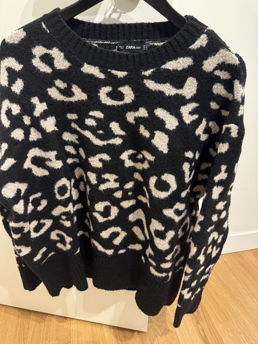 Zara Maglioni & Felpe: Pull-over Zara Léopard – Usato da Genève venduto da cl2_d7hd