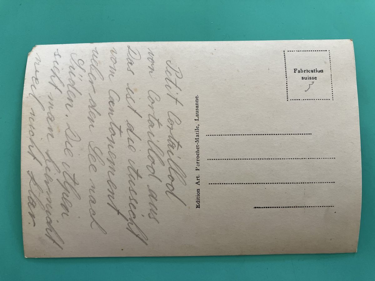 Ansichtskarten: Postkarte Petit Cortaillod Embarcadère – Gebraucht aus Bauma von Baumer71 1