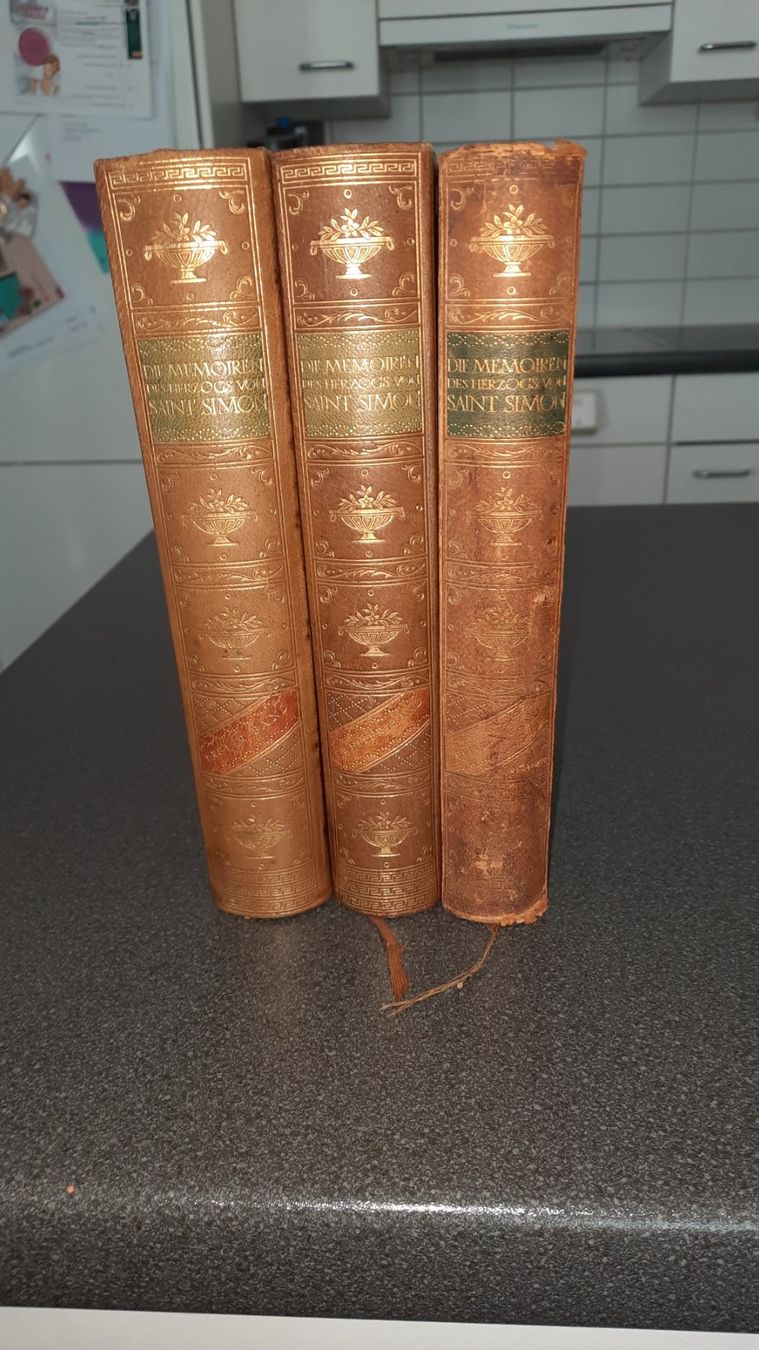 Libri: DIE MEMOIREN  DES HERZOGS SAINT SIMON – Usato da zürich venduto da gabab