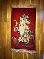 Vintage tapis de collection Panoramix de série Astérix