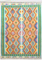 200x152cm Afghan Kelim Handgemacht