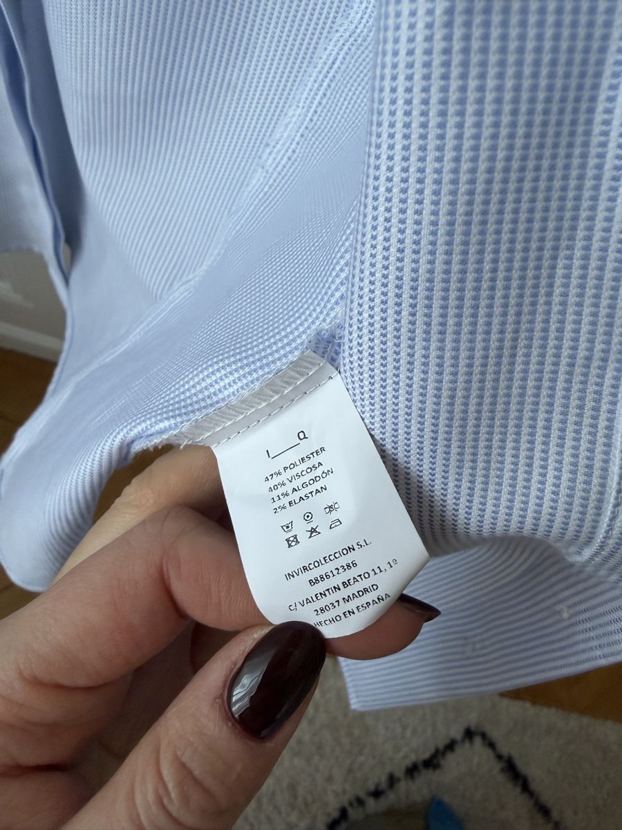 Camicette: Chemise IQ Collection taille S neuve – Nuovo (secondo la descrizione) da La Chaux-de-Fonds venduto da cle_ll7r 2