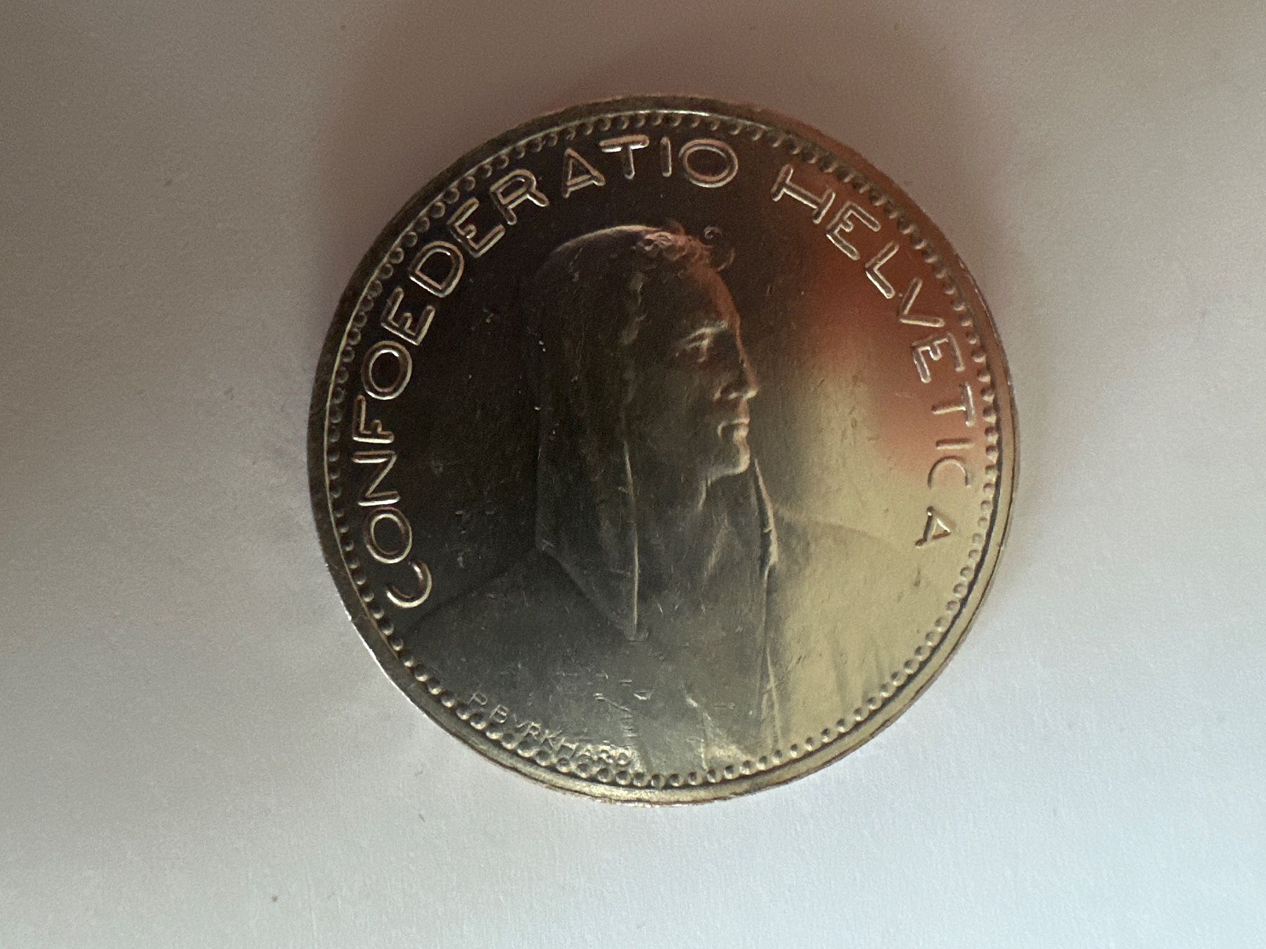 Tutti le monete: 5Fr 1923 – Usato da Erlach venduto da gubbe1 1