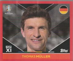 EURO 2024 Topps sticker TOP XI GERMANY THOMAS MULLER GER TOP