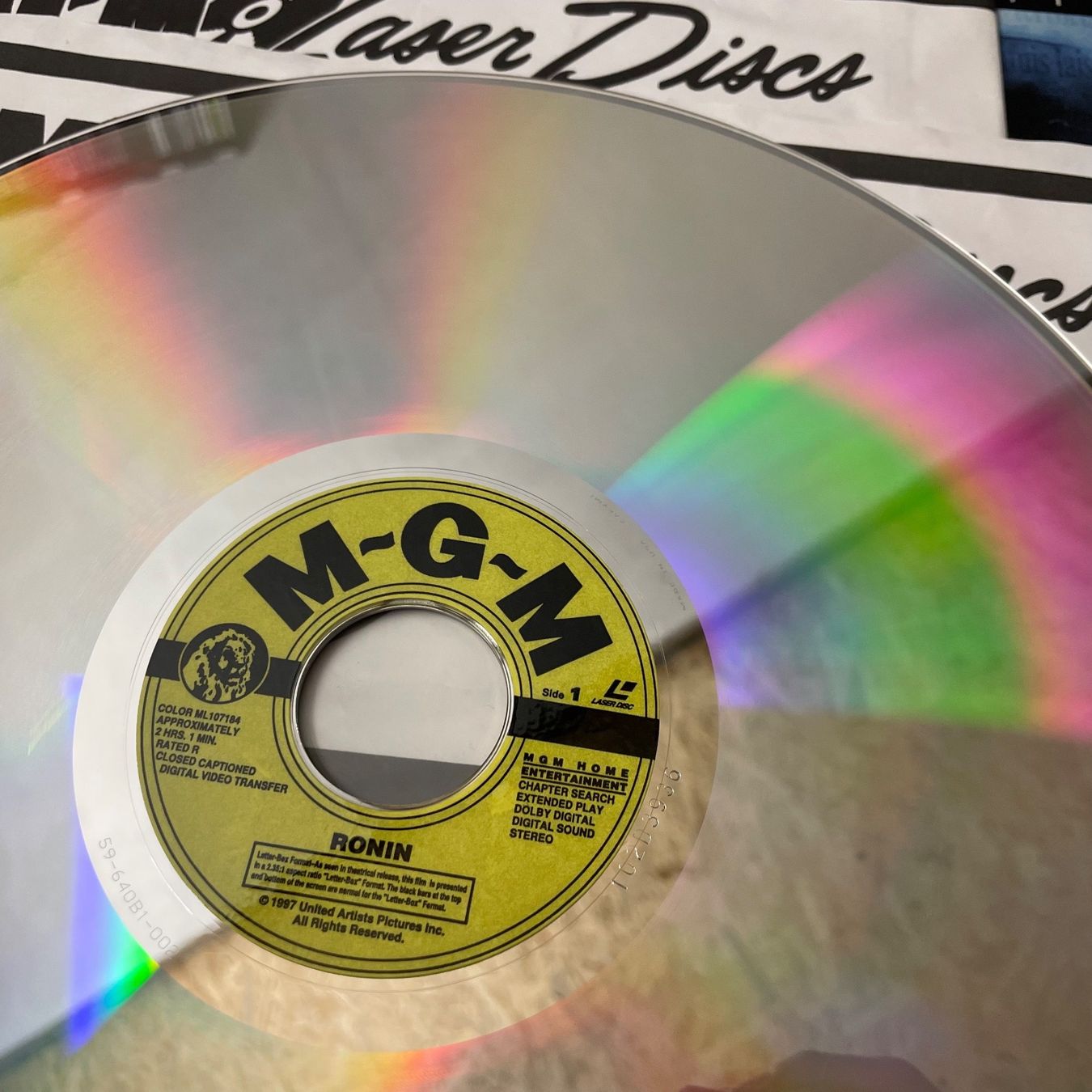 Tutti i DVDs: Ronin - LASER DISC - ML107184 - Englisch Original – Usato da Stans venduto da Brode 2