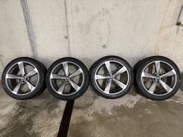 Audi Alufelgen 19 Zoll mit Pirelli P Zero Reifen guter Zu...