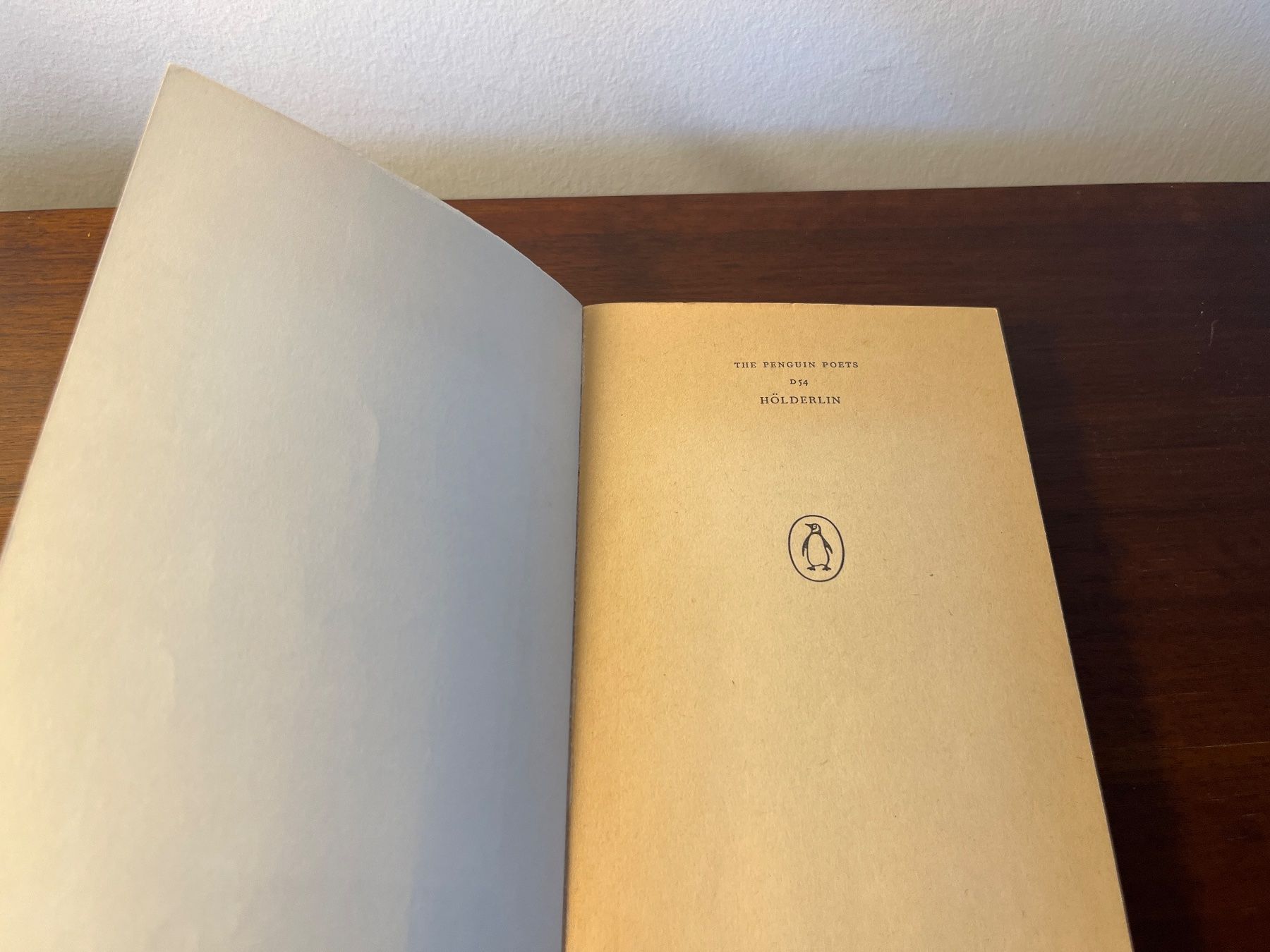 Libri: Buch - Hölderlin, Selected Verse, Poesie – Usato da Luzern venduto da Jiggy_8898 3
