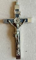 🟡antik viktorianisch Kreuz Anfänger Kruzifix um 1900 - 1920