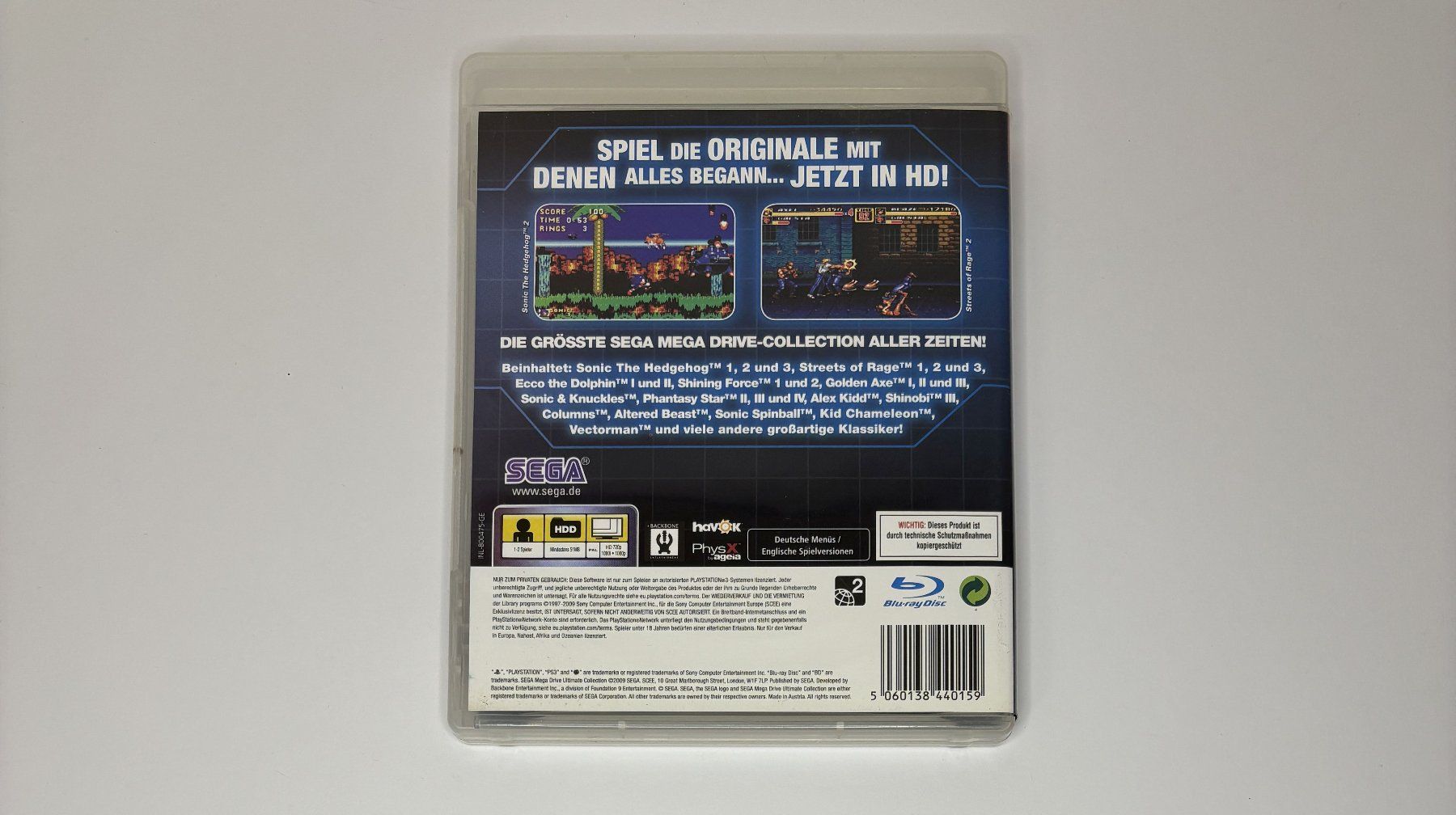 Spiele: PS3 - SEGA Mega Drive Ultimate Collection – Gebraucht aus Allschwil von Bullach 2