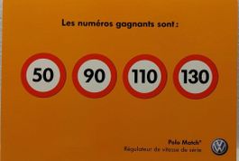 VW   POLO   Match   -   carte du concessionnaire