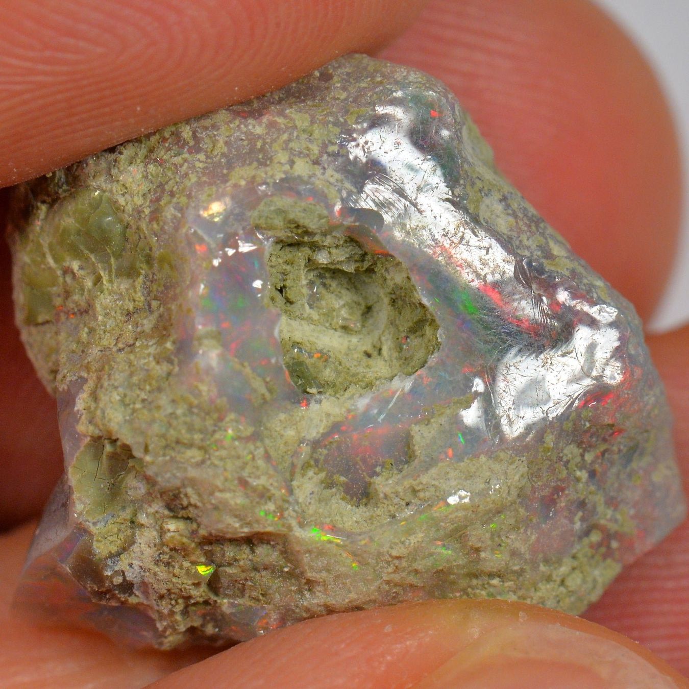 Edelsteine: 19.4 Karat - Roher Äthiopischer Welo Opal – Neu (gemäss Beschreibung) aus Rüti ZH von DeinOpal 2