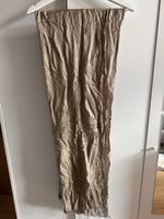 Seidenschal beige braun