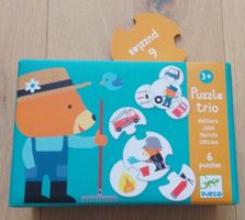 Puzzle Trio Berufe 6 Puzzles 3+ Djeco OVP