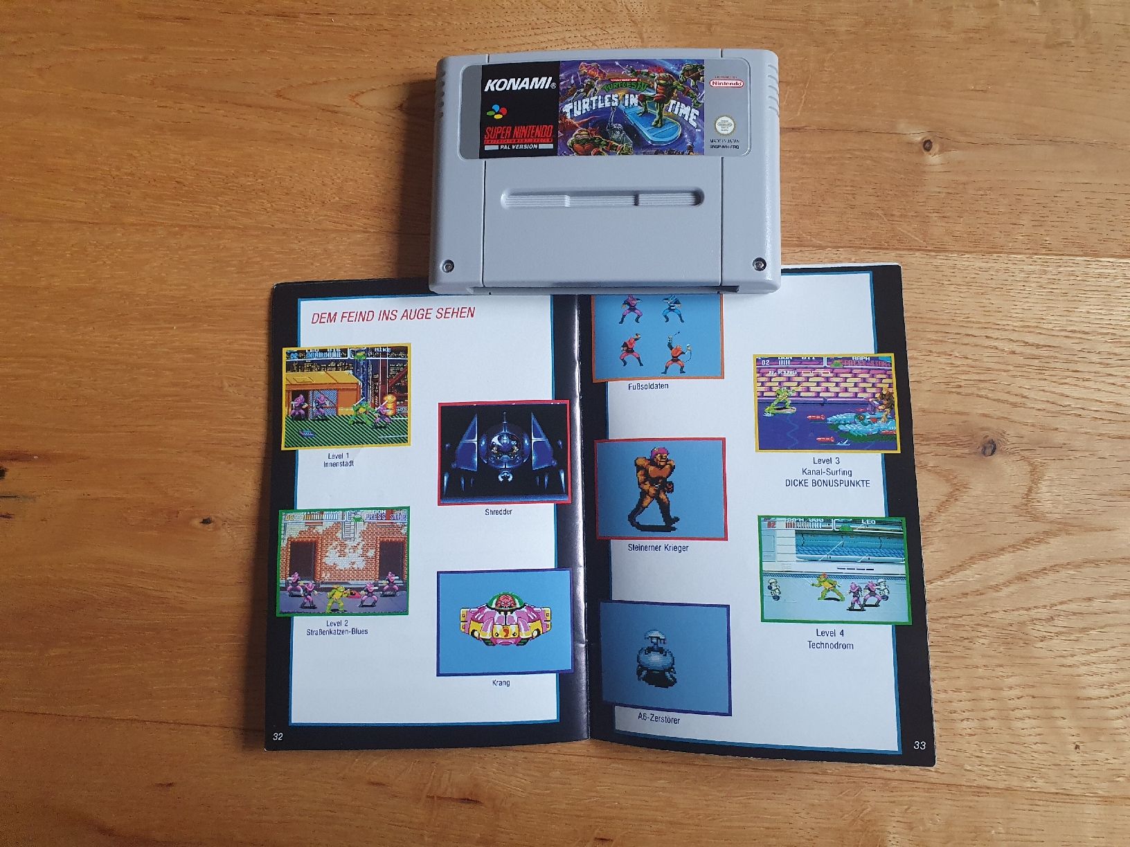 Nintendo Giochi: SNES Turtles in Time inkl. Booklet / Anleitung – Usato da Glis venduto da Shortbread_ 4