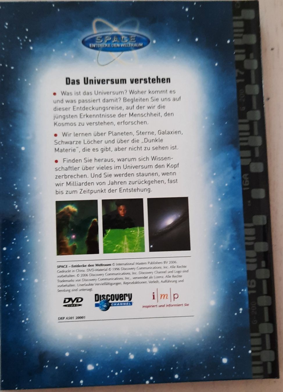 Tutti i DVDs: Universum verstehen – Usato da Engelburg venduto da Clictop 1