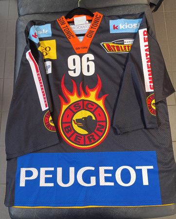 ORIGINAL SC BERN TRIKOT #96 DUBÉ, SIGNIERT, XL,  2006/07